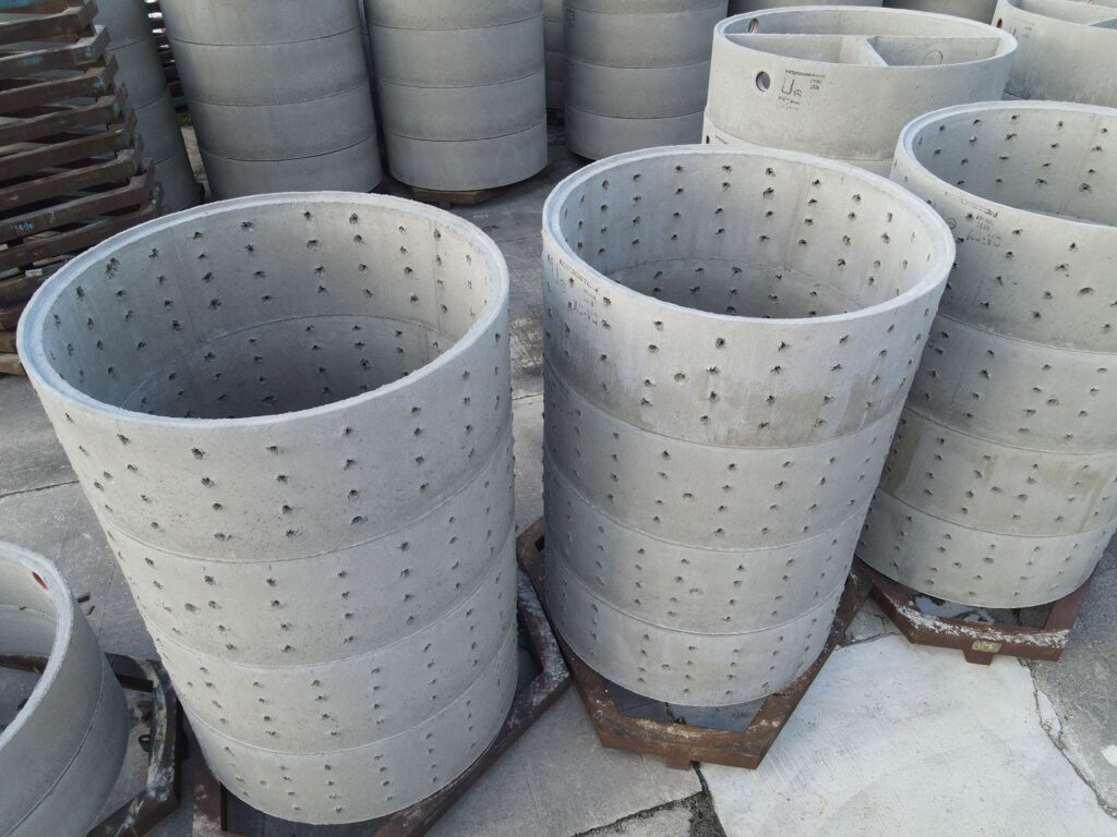 Precast concrete soakaway